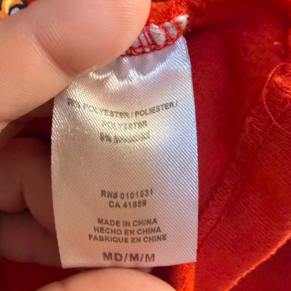 Cheetos Flammin’ Hot Cropped Pullover Hoodie Size Medium - Runs Small - Picture 5 of 6